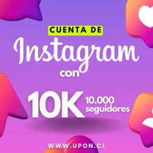 Cuenta de Instagram 10K | 10000 Seguidores | IG chile | Perfiles de Instagram