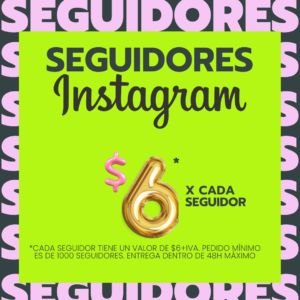 Seguidores Instagram
